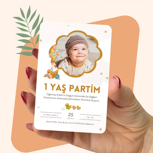 18 Adet Erkek Doğum Günü Tasarımlı Magnet